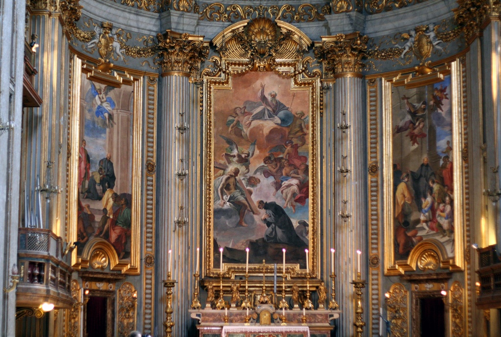 Paintings Behind Main Altar